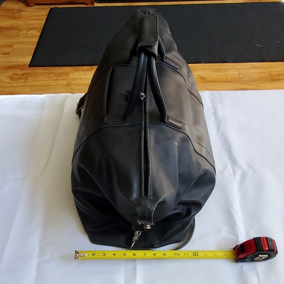 Vintage Coach Large Leather Duffel Bag - Picture 2 of 7